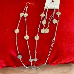 New Pure necklace and earrings set